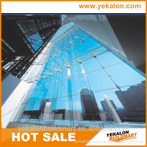 Yekalon Curtain wall system Building Materials grade aluminium profile